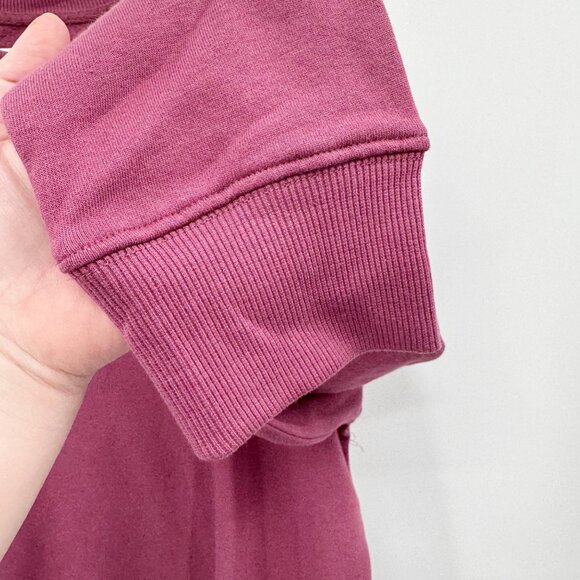 NEW Goodfellow & Co Ultra-Soft Fleece Sweatshirt - Rose - Picture 5 of 10